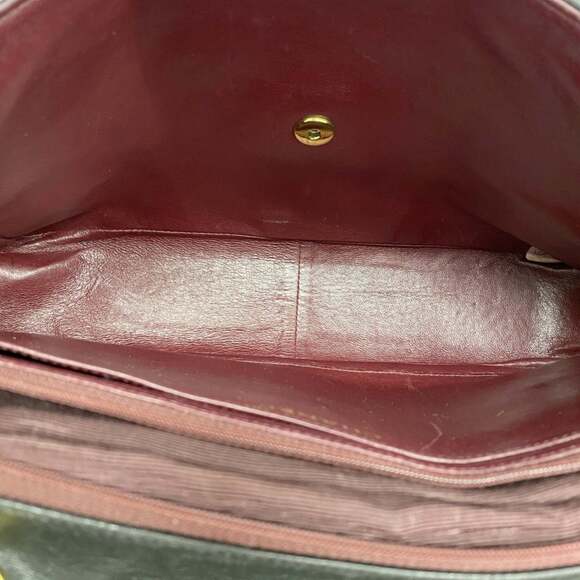 Chanel Mademoiselle Shoulder Bag, Double Chain, Lambskin, Black, Women's - Picture 4 of 12